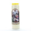 Palais du Rosaire Bougie Neuvaine | Lot De 3 Bougies Neuvaine Nativite, Joyeux Noel