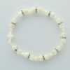 Palais du Rosaire Bracelet Fantaisie | Bracelet En Nacre Avec Strass 16 Cm