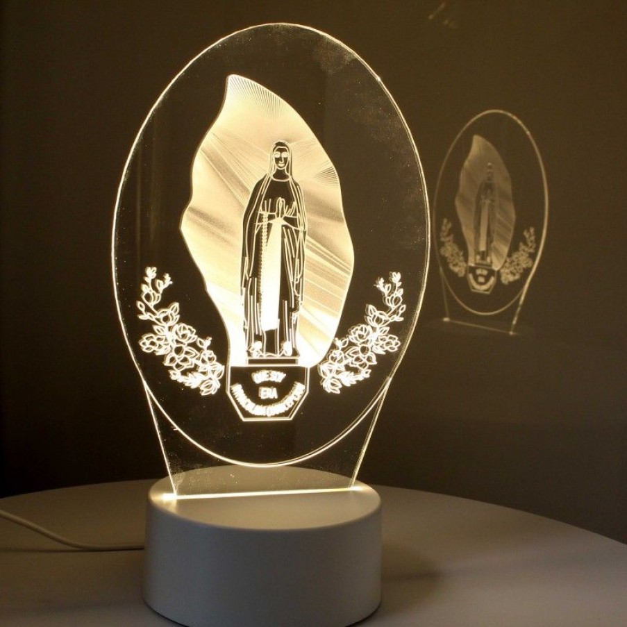 Palais du Rosaire Lampe | Lampe A Led Notre Dame De Lourdes