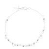 Palais du Rosaire Bracelet Argent | Bracelet Dizainier En Argent Avec Une Croix