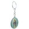 Palais du Rosaire Porte&Cles | Porte Cle Rond De La Vierge Miraculeuse En Resine De Couleur