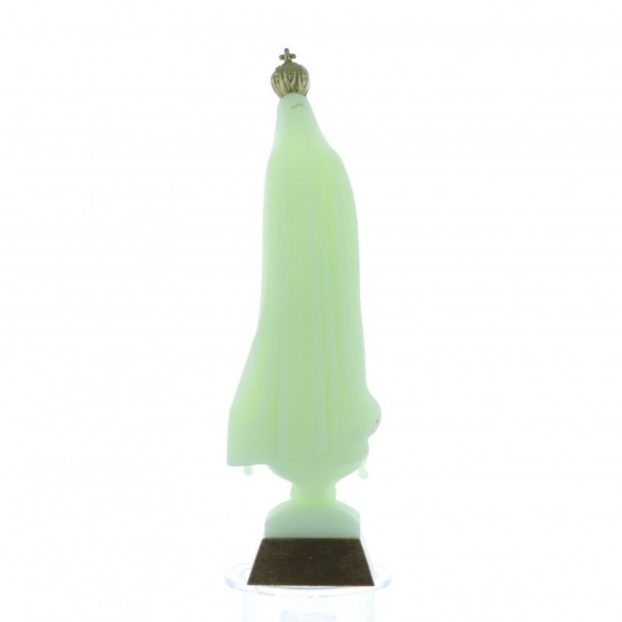 Palais du Rosaire Statue Vierge De Fatima | Statue Lumineuse De Notre Dame De Fatima 16Cm