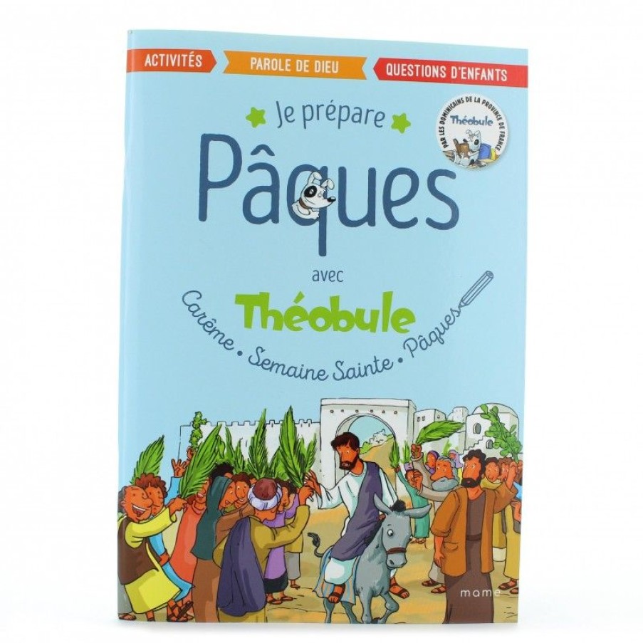 Palais du Rosaire Livre De Priere | Je Prepare Paques Avec Theobule