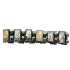 Palais du Rosaire Bracelet Fantaisie | Bracelet En Hematite Avec Des Illustrations Religieuses