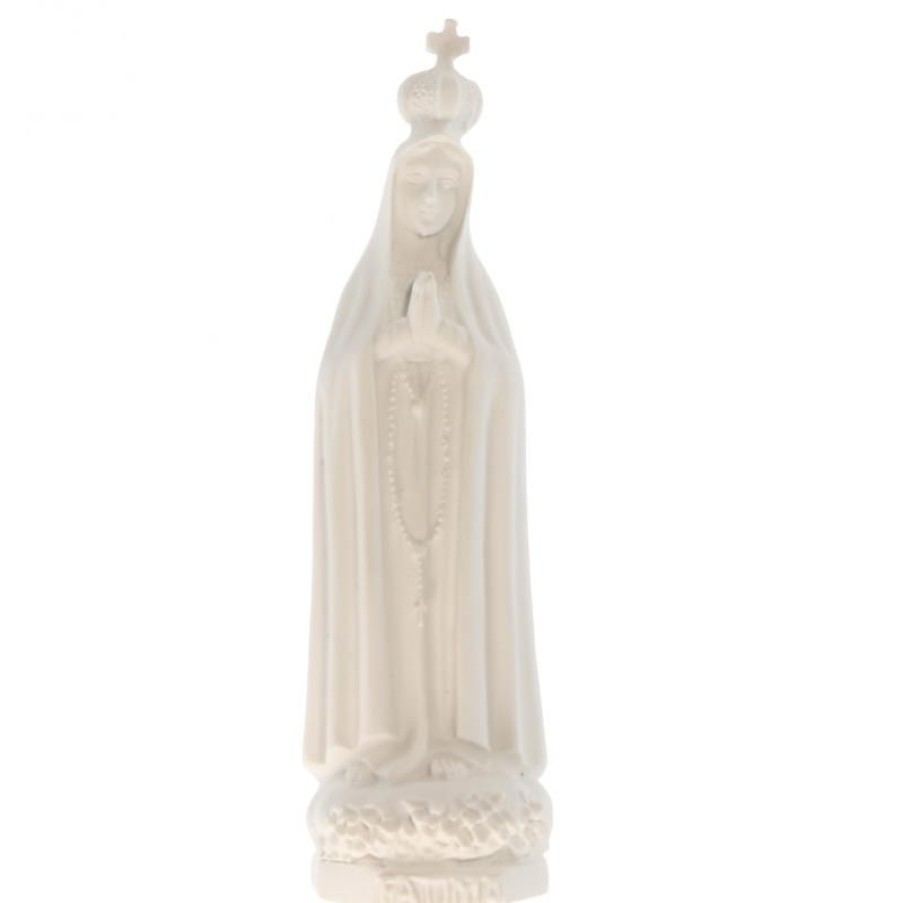 Palais du Rosaire Statue Vierge De Fatima | Statue Notre Dame De Fatima En Resine 10Cm