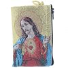 Palais du Rosaire Etui A Chapelet | Etui A Chapelet En Fil Dore 10X7 Cm Decore Du Scapulaire