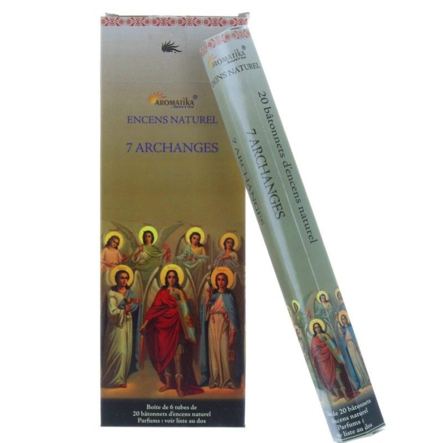 Palais du Rosaire Encens En Batonnets | Encens Religieux Des 7 Archanges, 20 Batonnets