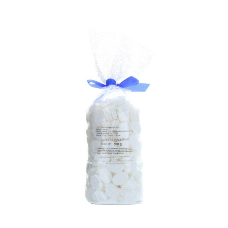 Palais du Rosaire Pastille Menthe A L'Eau De Lourdes | Pastilles Menthe A L'Eau De Lourdes Sachet De 500G
