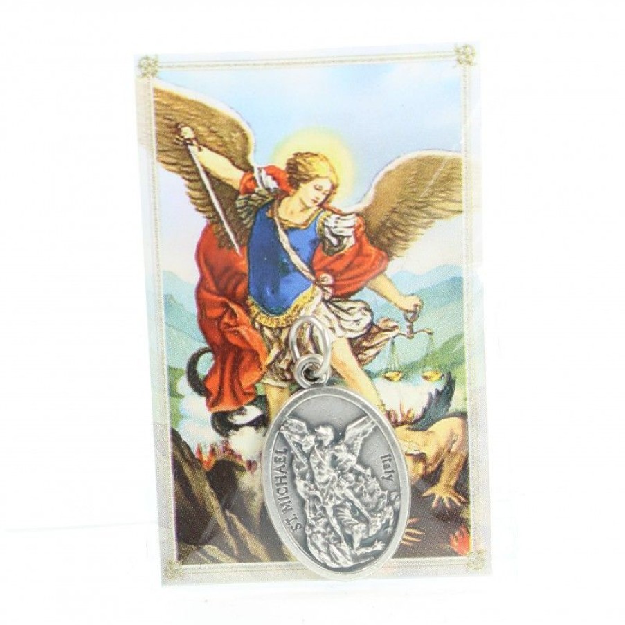 Palais du Rosaire Medaille Et Croix Metal | Medaille De Saint Michel En Metal