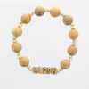 Palais du Rosaire Bracelet Dizainier | Bracelet Dizainier De Lourdes En Bois D'Olivier