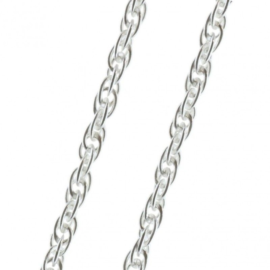 Palais du Rosaire Collier En Argent | Chaine Argent Maille Forcat Double 60 Cm