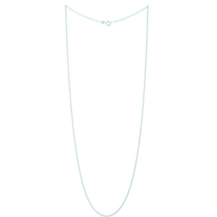 Palais du Rosaire Collier En Argent | Chaine Argent Maille Forcat Double 60 Cm