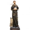 Palais du Rosaire Statue De Grande Taille | Statue En Resine De Saint Francois D'Assise De 81Cm