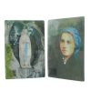 Palais du Rosaire Carte Postale De Lourdes | Lot De 2 Cartes Postales Bidimensionnelles De La Vierge Marie De Lourdes
