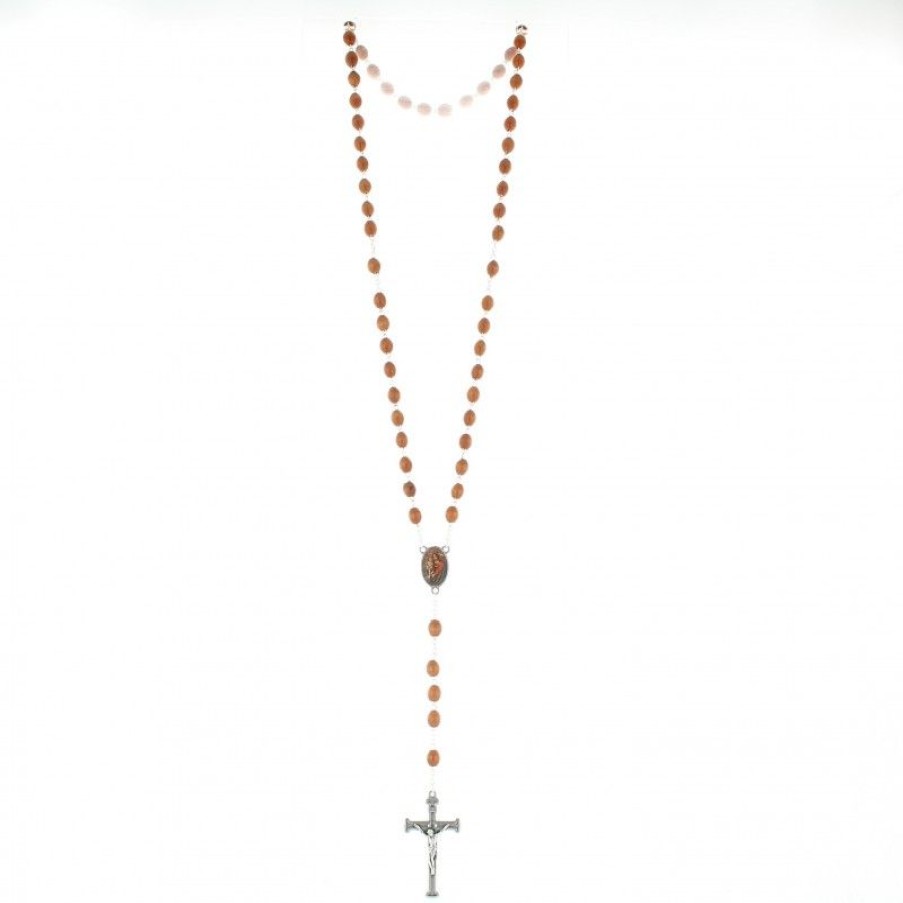 Palais du Rosaire Chapelet Bois | Chapelet Des Ames Du Purgatoire En Bois Avec Sa Boite