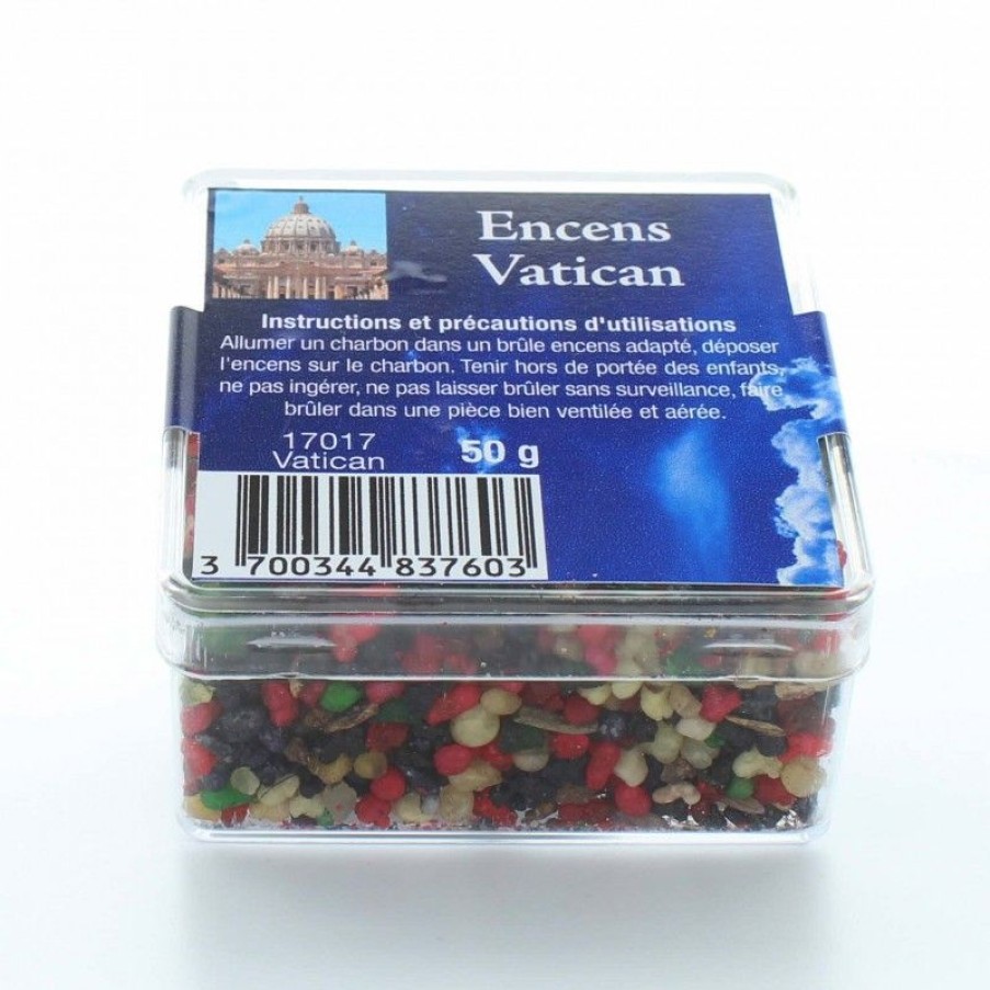 Palais du Rosaire Encens En Grains | Encens Religieux En Grains Du Vatican, 50G