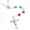 Palais du Rosaire Chapelet Pierre | Chapelet En Corde Et Pierre Veritable De 8Mm