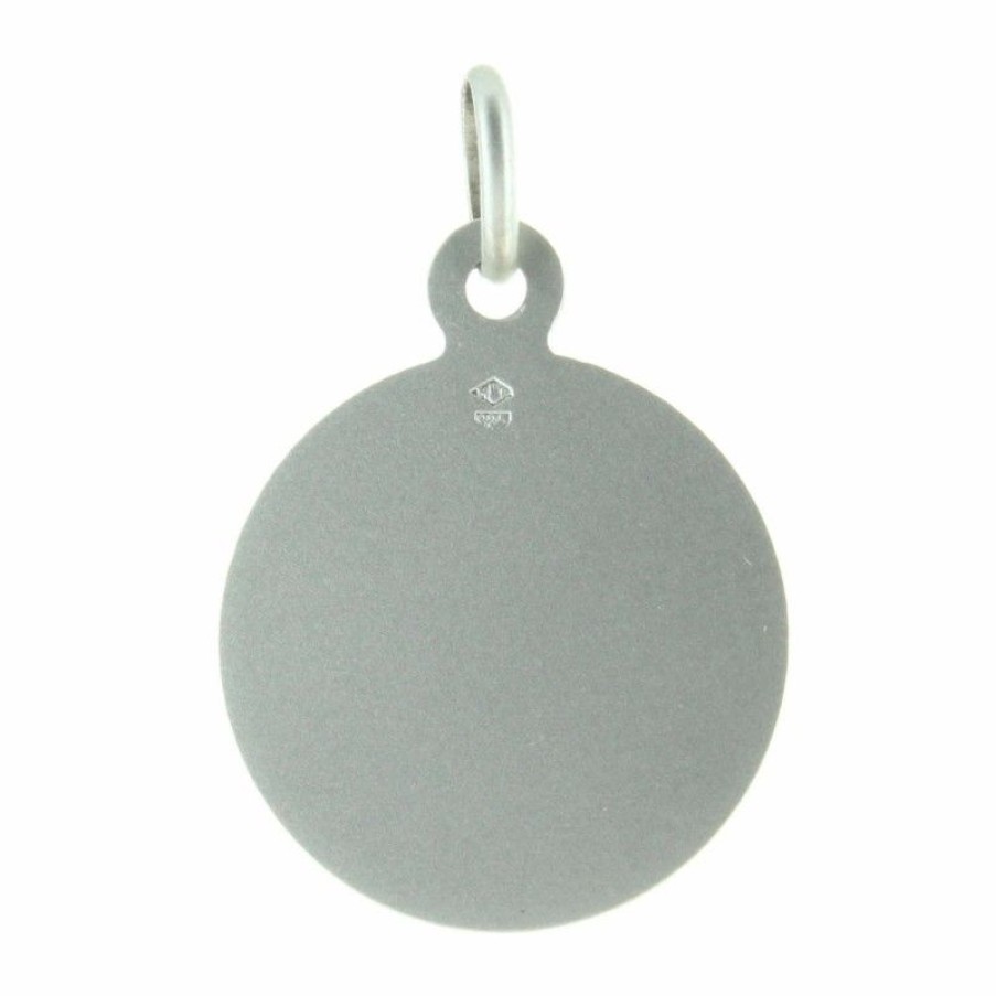 Palais du Rosaire Medaille Et Croix Argent | Medaille Du Sacre Coeur De Jesus En Argent