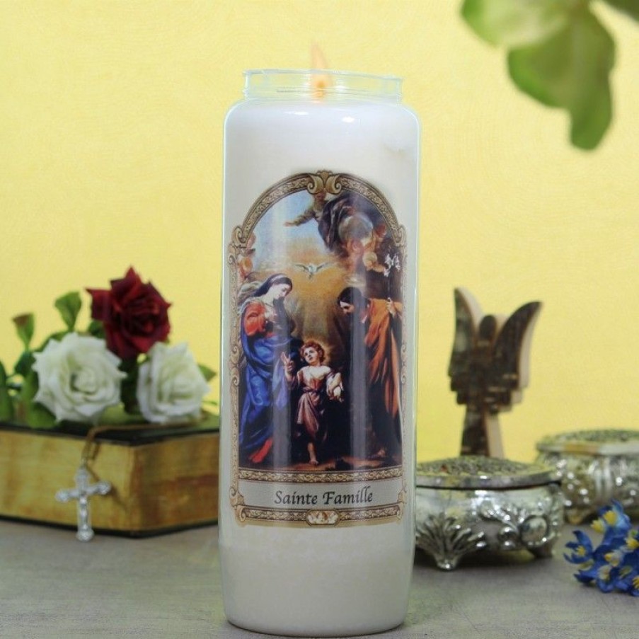 Palais du Rosaire Bougie Neuvaine | Bougie Neuvaine Sainte Famille