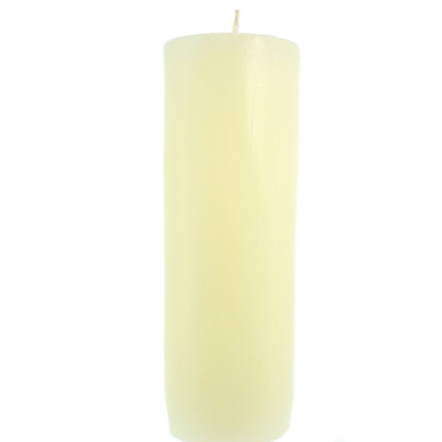 Palais du Rosaire Bougie Decorative | Bougie Notre Dame De Lourdes En Relief 7X19Cm