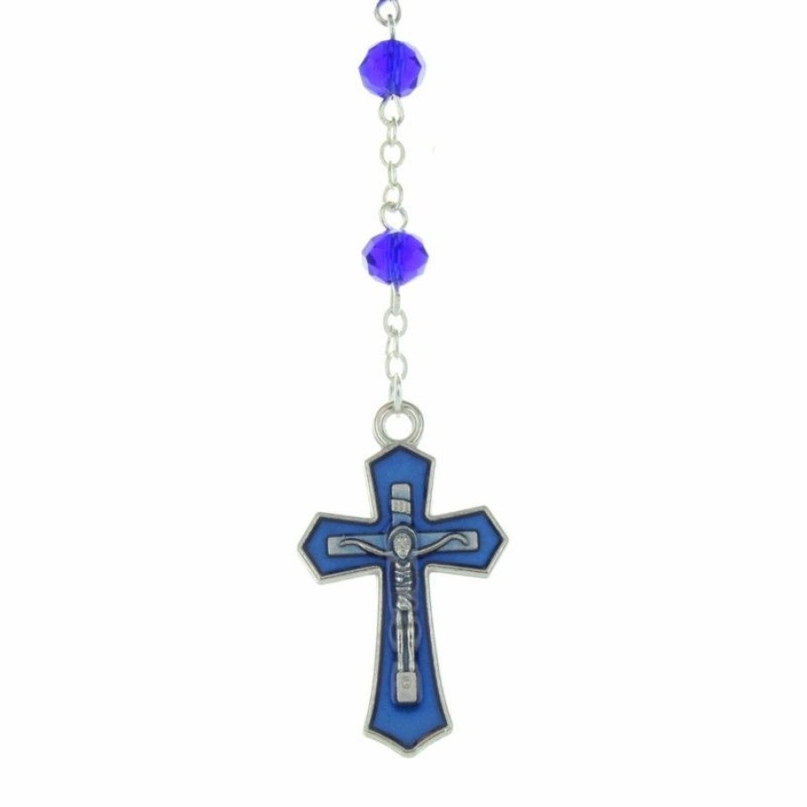 Palais du Rosaire Chapelet Verre | Chapelet De La Vierge Miraculeuse Avec Une Boite