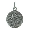 Palais du Rosaire Medaille Et Croix Argent | Medaille Argent De La Vierge Marie Aux Anges 20Mm
