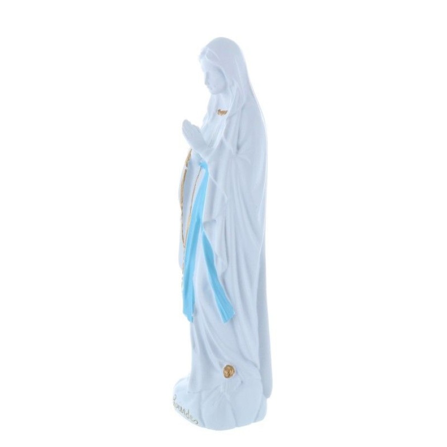 Palais du Rosaire Statue Pour Exterieur | Statue Vierge Marie Epuree En Resine Pour Exterieur 20 Cm