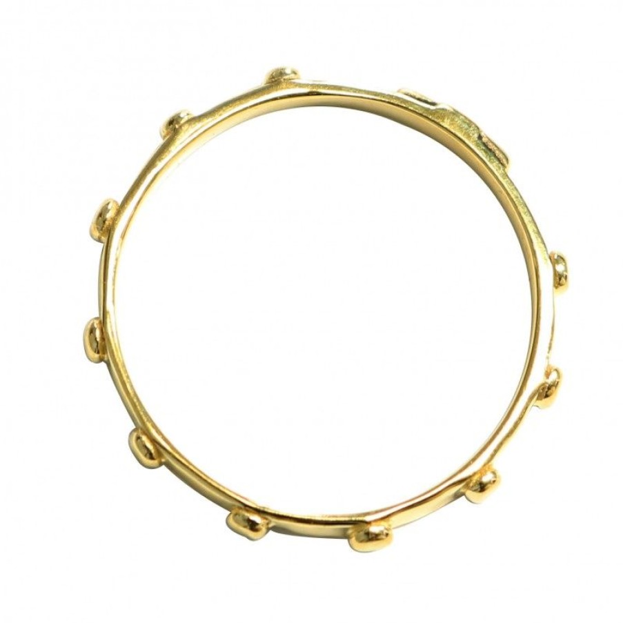 Palais du Rosaire Bague Or | Bague Dizainier En Or
