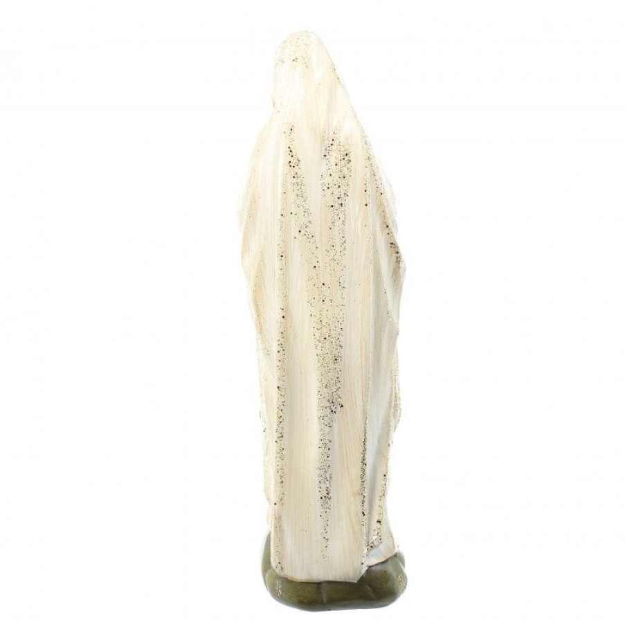 Palais du Rosaire Statue De Notre Dame De Lourdes | Statue Notre Dame De Lourdes A Paillettes 18Cm