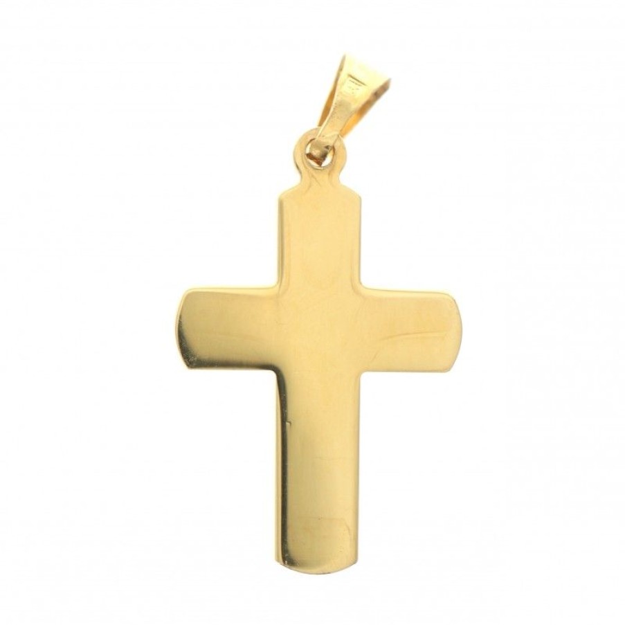 Palais du Rosaire Medaille Et Croix Plaque Or | Pendentif Croix Apparition En Plaque Or 20 Mm