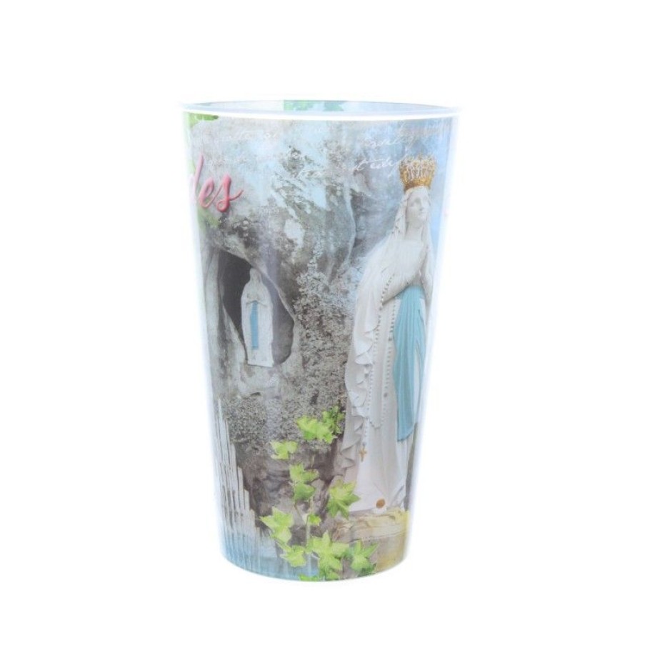 Palais du Rosaire Gobelet De Lourdes | Gobelet Plastique Vues De Lourdes