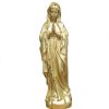 Palais du Rosaire Statue De Notre Dame De Lourdes | Statue Notre Dame De Lourdes Or En Resine 80 Cm