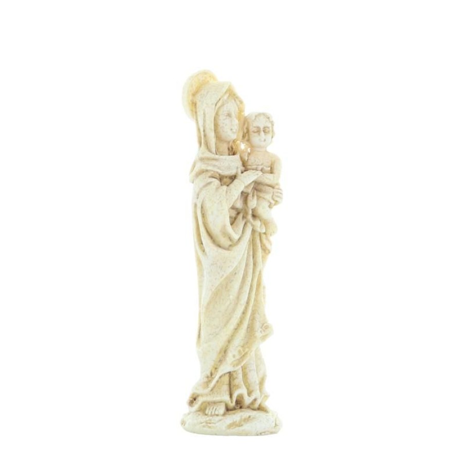 Palais du Rosaire Autre Statue De La Vierge | Statue De La Vierge A L'Enfant De 10Cm En Pierre Et Resine