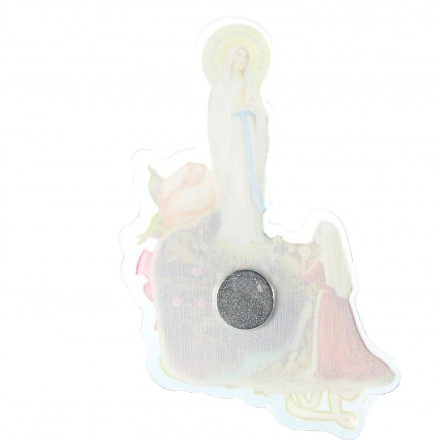 Palais du Rosaire Magnet | Magnet De L'Apparition De Lourdes En Plexiglas