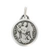 Palais du Rosaire Medaille Et Croix Argent | Medaille En Argent De Saint-Michel De 16Mm