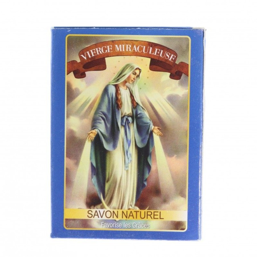 Palais du Rosaire Savon | Savon Vierge Miraculeuse 125Gr