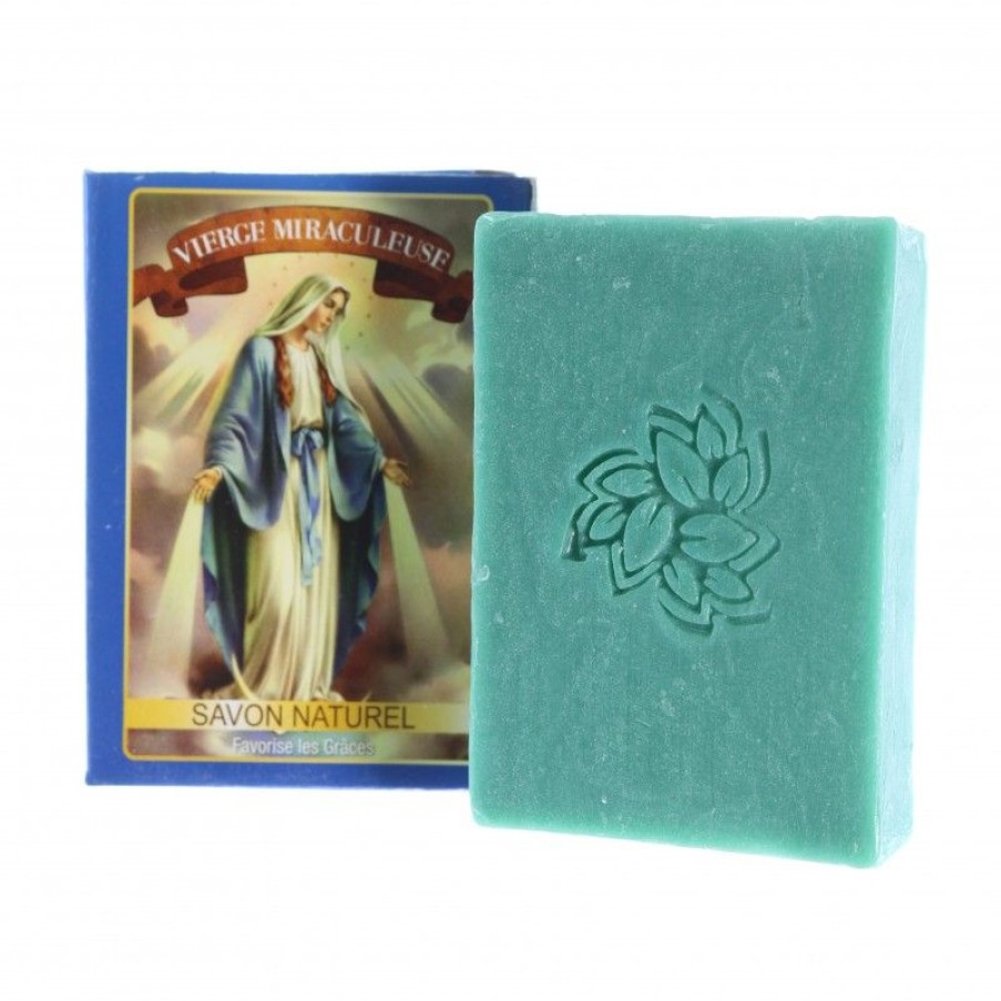 Palais du Rosaire Savon | Savon Vierge Miraculeuse 125Gr
