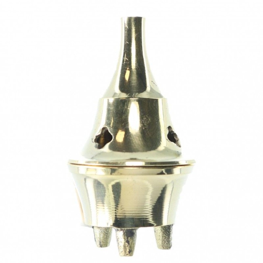 Palais du Rosaire Encensoir | Brule Encens De 6X3,2Cm En Laiton