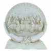 Palais du Rosaire Cadre Religieux | Cadre De La Cene Dans Des Mains 28X26Cm