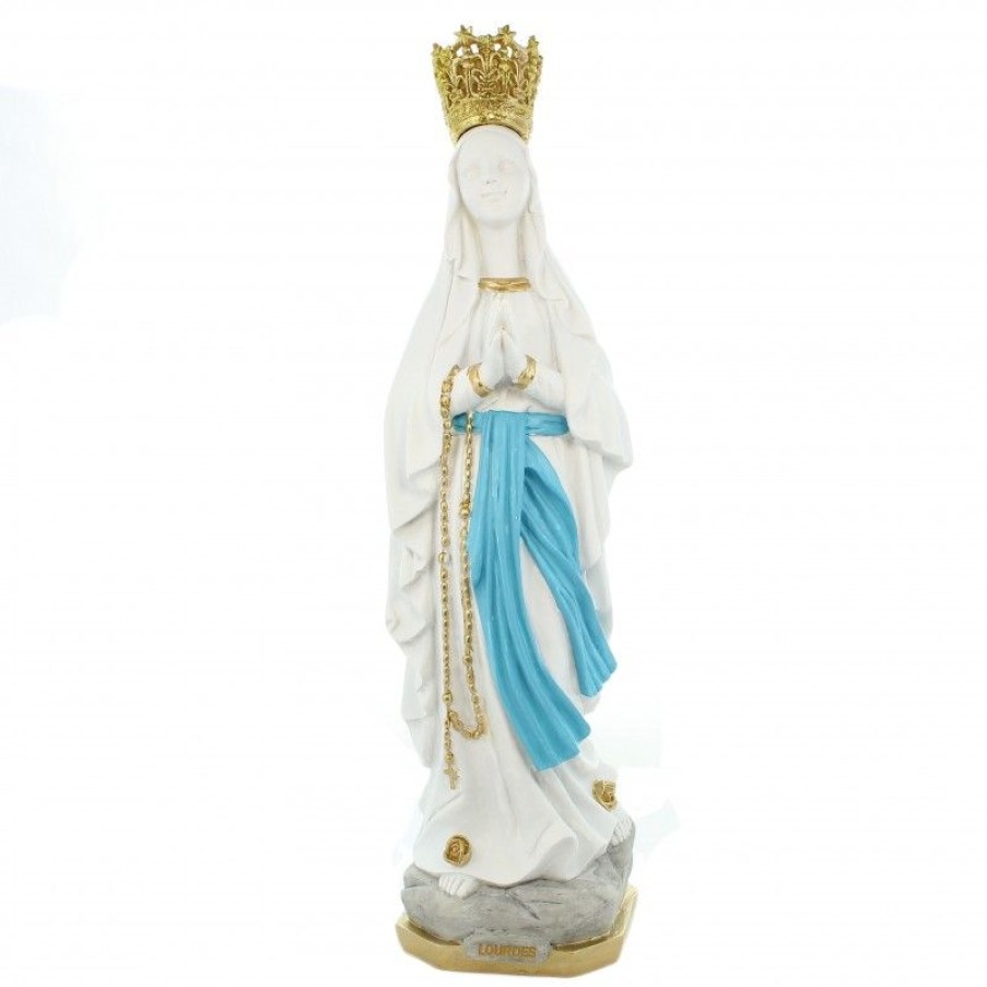Palais du Rosaire Statue De Notre Dame De Lourdes | Statue Notre Dame De Lourdes 40Cm