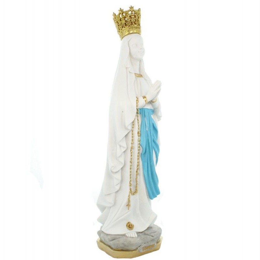 Palais du Rosaire Statue De Notre Dame De Lourdes | Statue Notre Dame De Lourdes 40Cm
